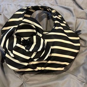 Kate Spade Striped Bag with Flower